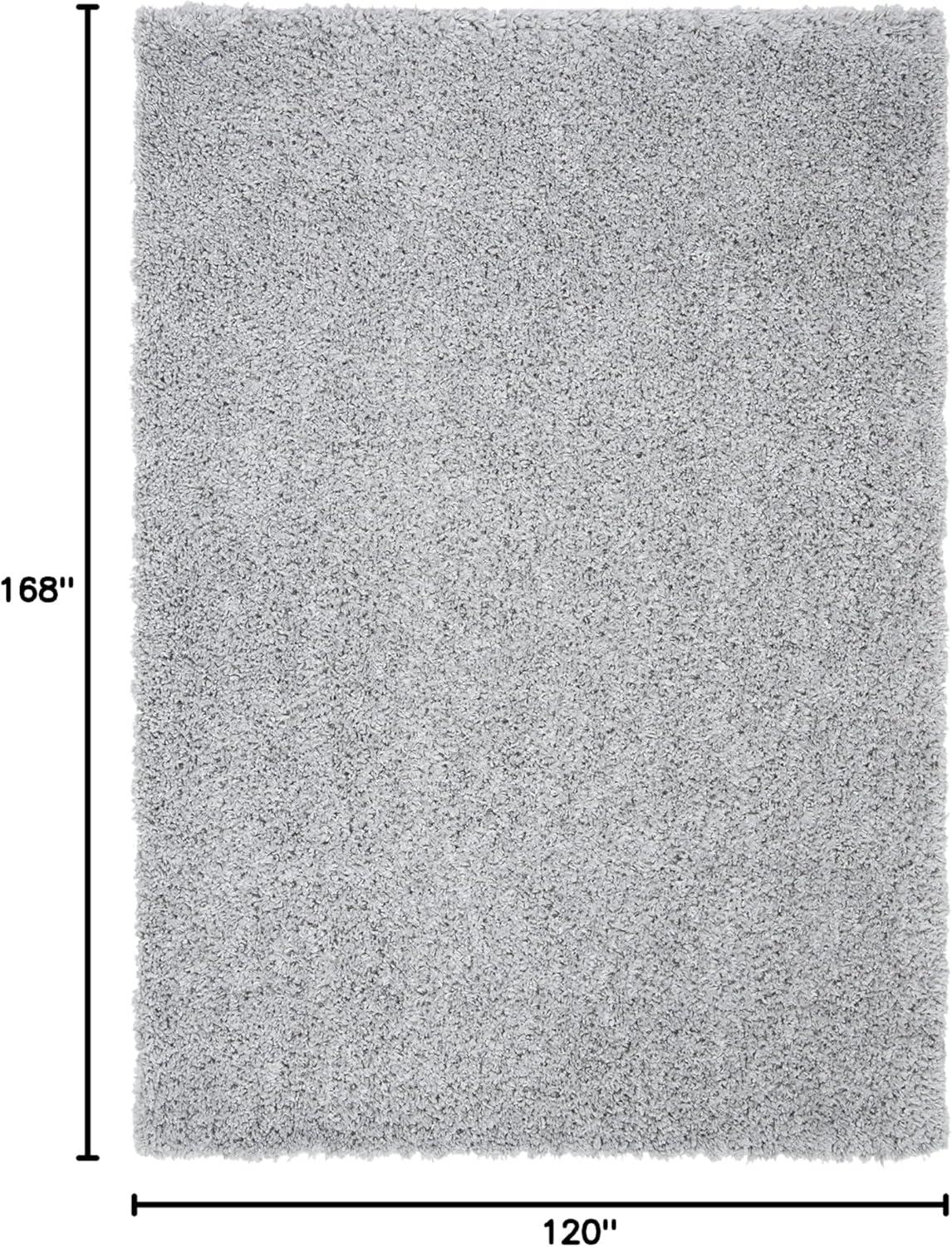 image:imageSAFAVIEH Area Rug 8x10 August Shag Collection Large Beige Solid Pattern NonShedding amp Easy Cleaning Plush Thick Pile Ideal for Living Room Bedroom Dining Space AUG200DSilver