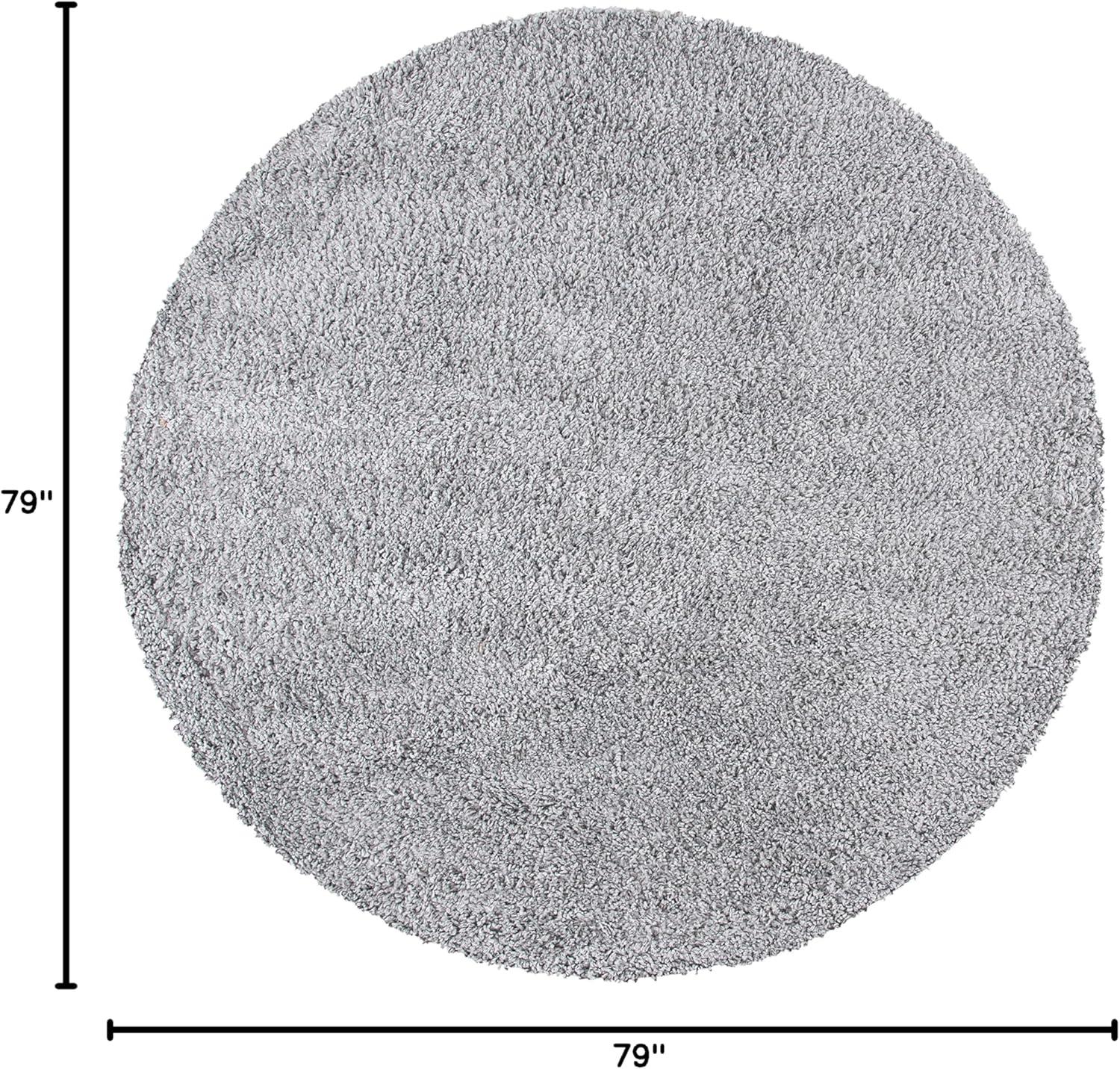 image:imageSAFAVIEH Area Rug 8x10 August Shag Collection Large Beige Solid Pattern NonShedding amp Easy Cleaning Plush Thick Pile Ideal for Living Room Bedroom Dining Space AUG200DSilver