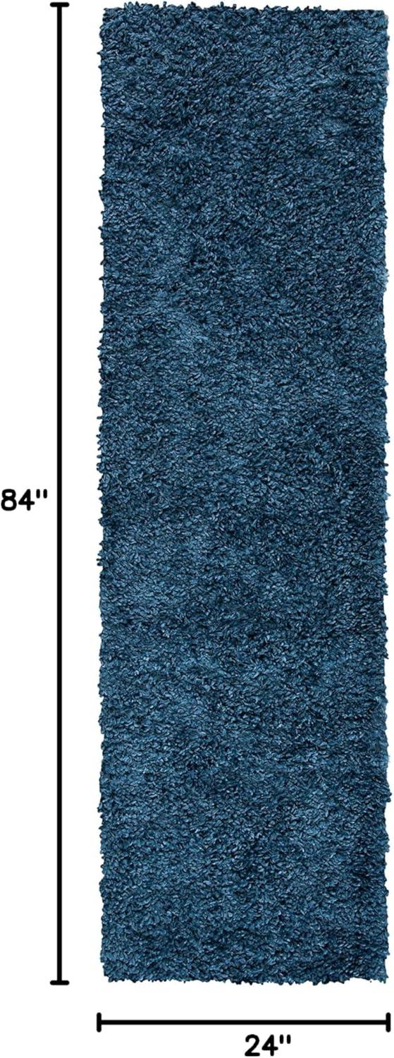 image:imageSAFAVIEH Area Rug 8x10 August Shag Collection Large Beige Solid Pattern NonShedding amp Easy Cleaning Plush Thick Pile Ideal for Living Room Bedroom Dining Space AUG200DNavy