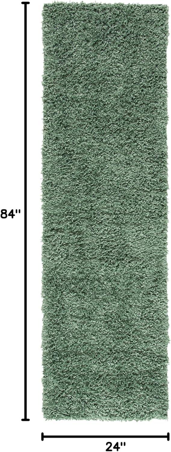 image:imageSAFAVIEH Area Rug 8x10 August Shag Collection Large Beige Solid Pattern NonShedding amp Easy Cleaning Plush Thick Pile Ideal for Living Room Bedroom Dining Space AUG200DGreen