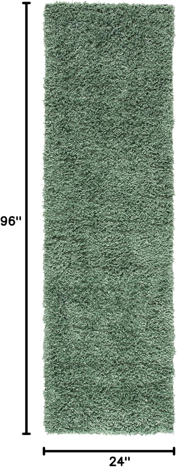 image:imageSAFAVIEH Area Rug 8x10 August Shag Collection Large Beige Solid Pattern NonShedding amp Easy Cleaning Plush Thick Pile Ideal for Living Room Bedroom Dining Space AUG200DGreen