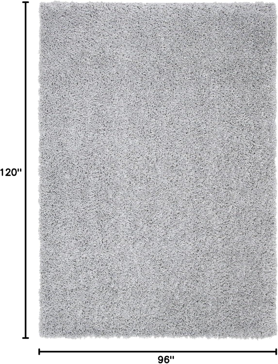 image:imageSAFAVIEH Area Rug 8x10 August Shag Collection Large Beige Solid Pattern NonShedding amp Easy Cleaning Plush Thick Pile Ideal for Living Room Bedroom Dining Space AUG200DSilver
