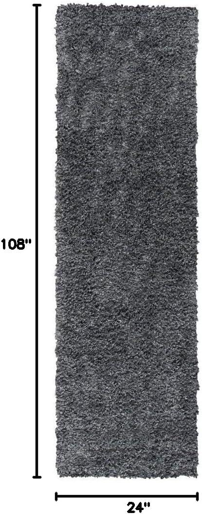 image:imageSAFAVIEH Area Rug 8x10 August Shag Collection Large Beige Solid Pattern NonShedding amp Easy Cleaning Plush Thick Pile Ideal for Living Room Bedroom Dining Space AUG200DCharcoal