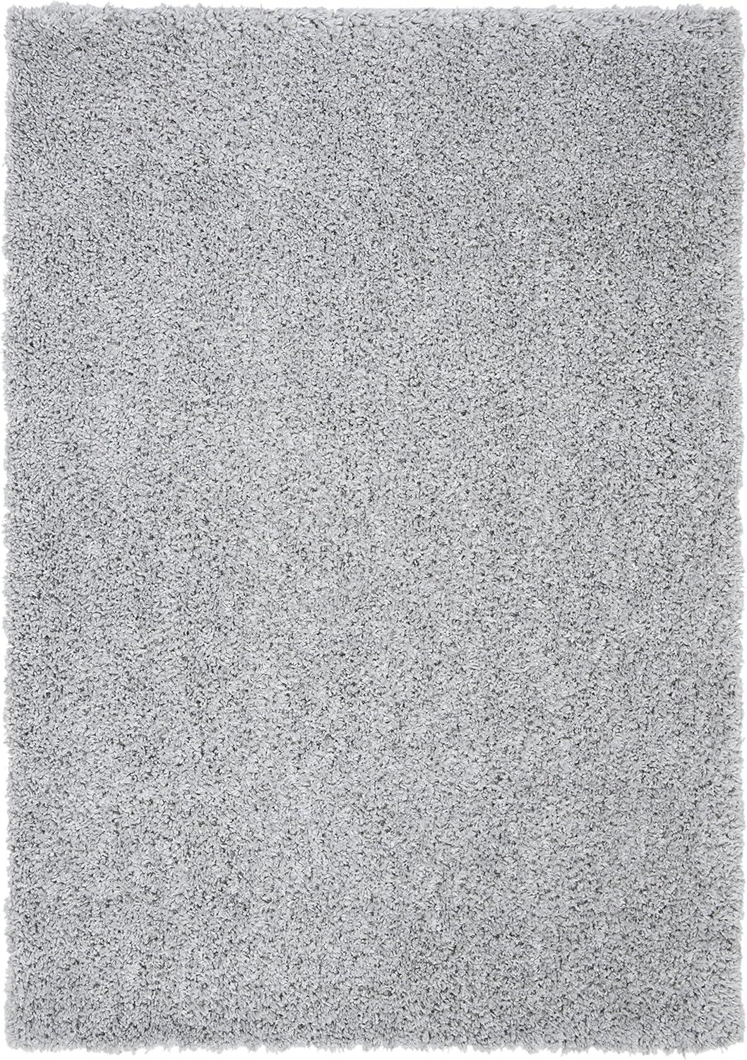 image:imageSAFAVIEH Area Rug 8x10 August Shag Collection Large Beige Solid Pattern NonShedding amp Easy Cleaning Plush Thick Pile Ideal for Living Room Bedroom Dining Space AUG200DSilver