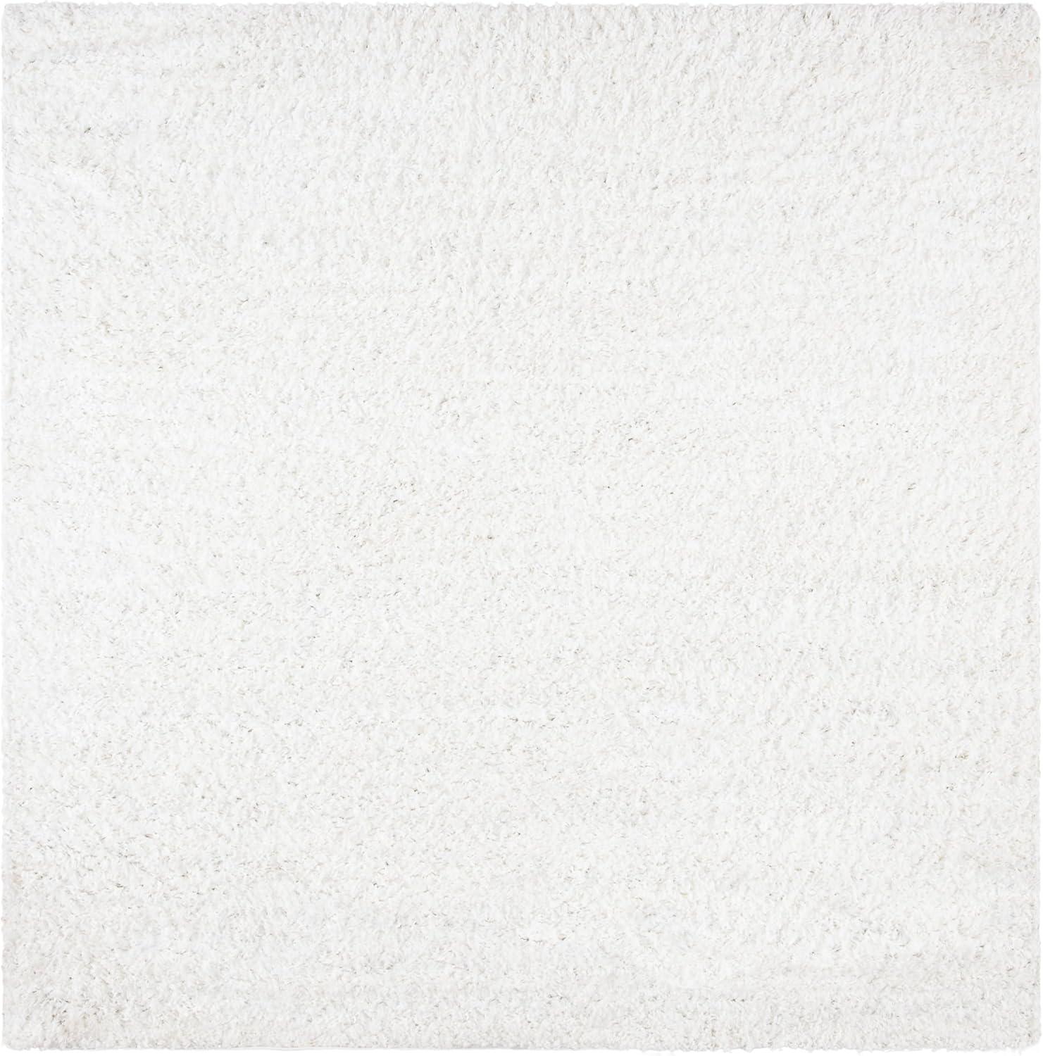 image:imageSAFAVIEH Area Rug 8x10 August Shag Collection Large Beige Solid Pattern NonShedding amp Easy Cleaning Plush Thick Pile Ideal for Living Room Bedroom Dining Space AUG200DWhite