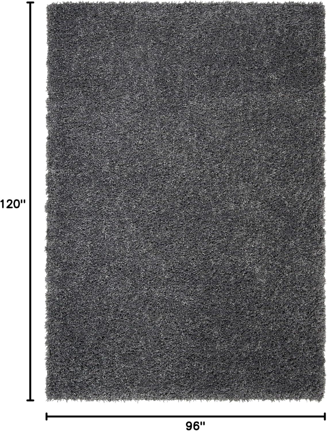 image:imageSAFAVIEH Area Rug 8x10 August Shag Collection Large Beige Solid Pattern NonShedding amp Easy Cleaning Plush Thick Pile Ideal for Living Room Bedroom Dining Space AUG200DCharcoal