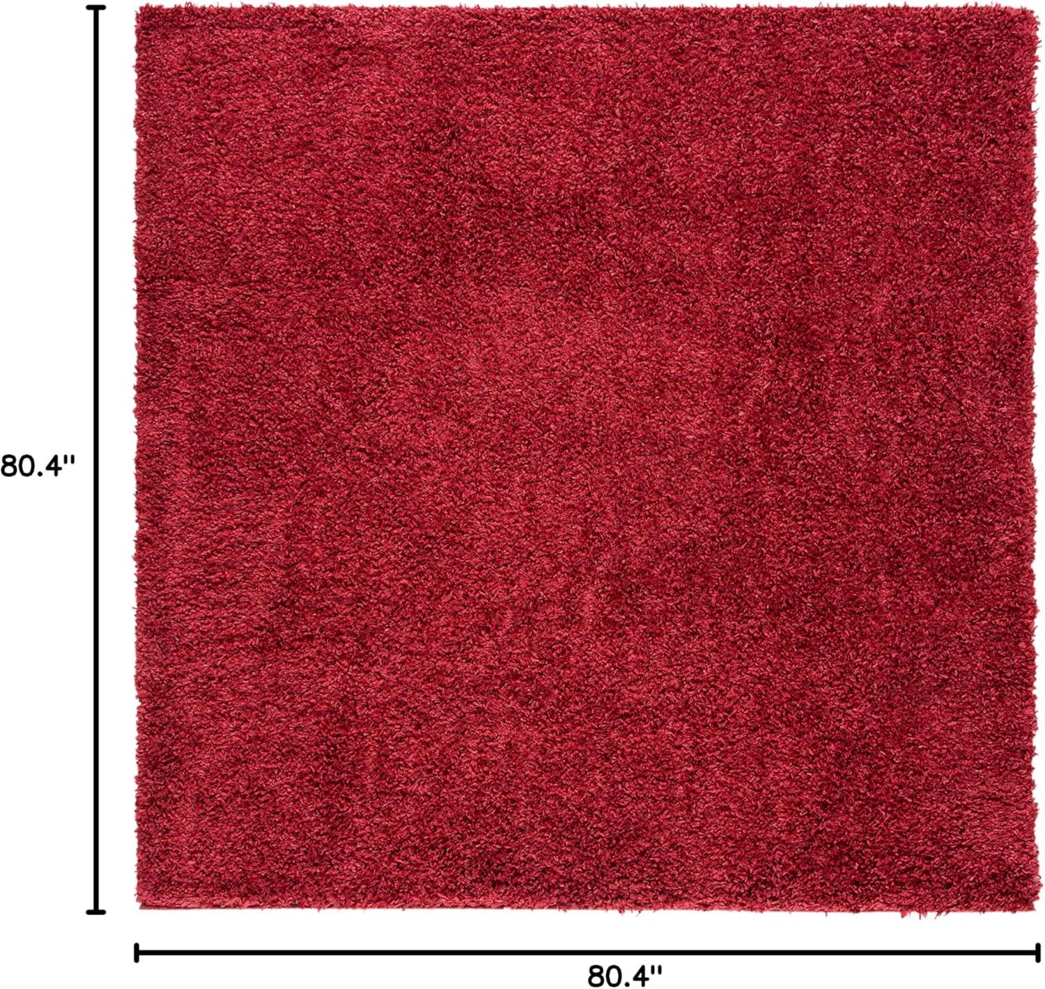 image:imageSAFAVIEH Area Rug 8x10 August Shag Collection Large Beige Solid Pattern NonShedding amp Easy Cleaning Plush Thick Pile Ideal for Living Room Bedroom Dining Space AUG200DRed