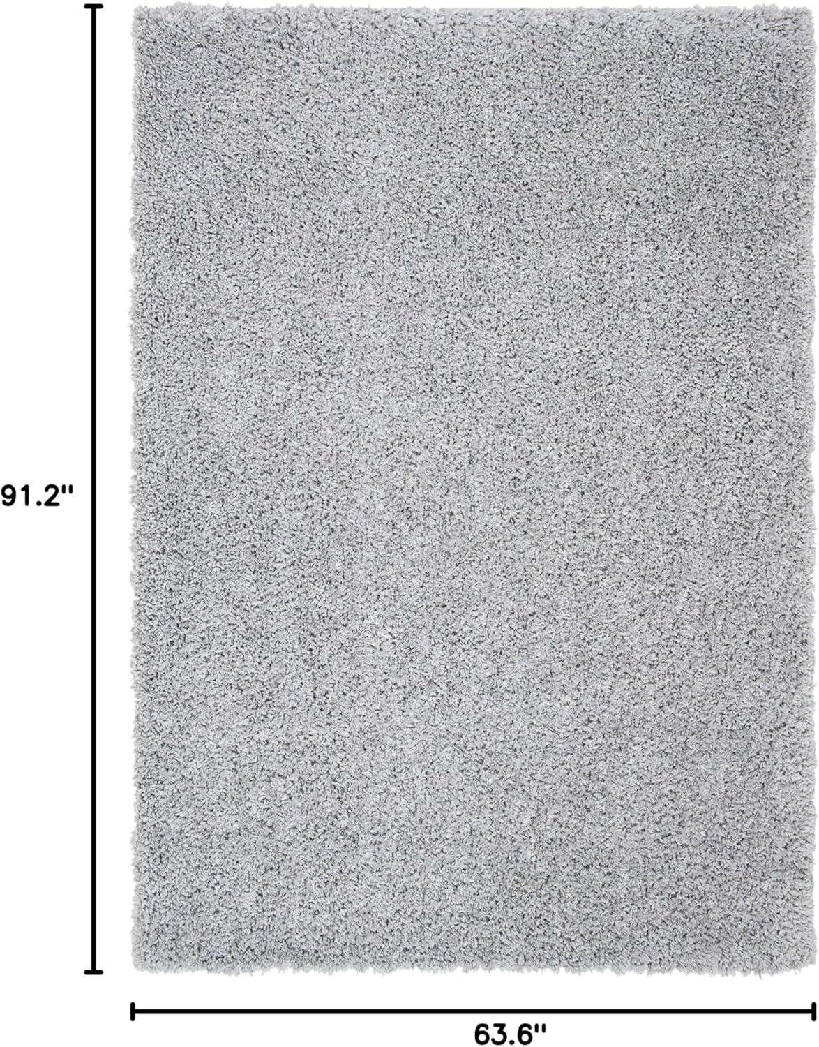 image:imageSAFAVIEH Area Rug 8x10 August Shag Collection Large Beige Solid Pattern NonShedding amp Easy Cleaning Plush Thick Pile Ideal for Living Room Bedroom Dining Space AUG200DSilver