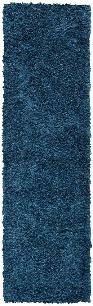image:imageSAFAVIEH Area Rug 8x10 August Shag Collection Large Beige Solid Pattern NonShedding amp Easy Cleaning Plush Thick Pile Ideal for Living Room Bedroom Dining Space AUG200DNavy