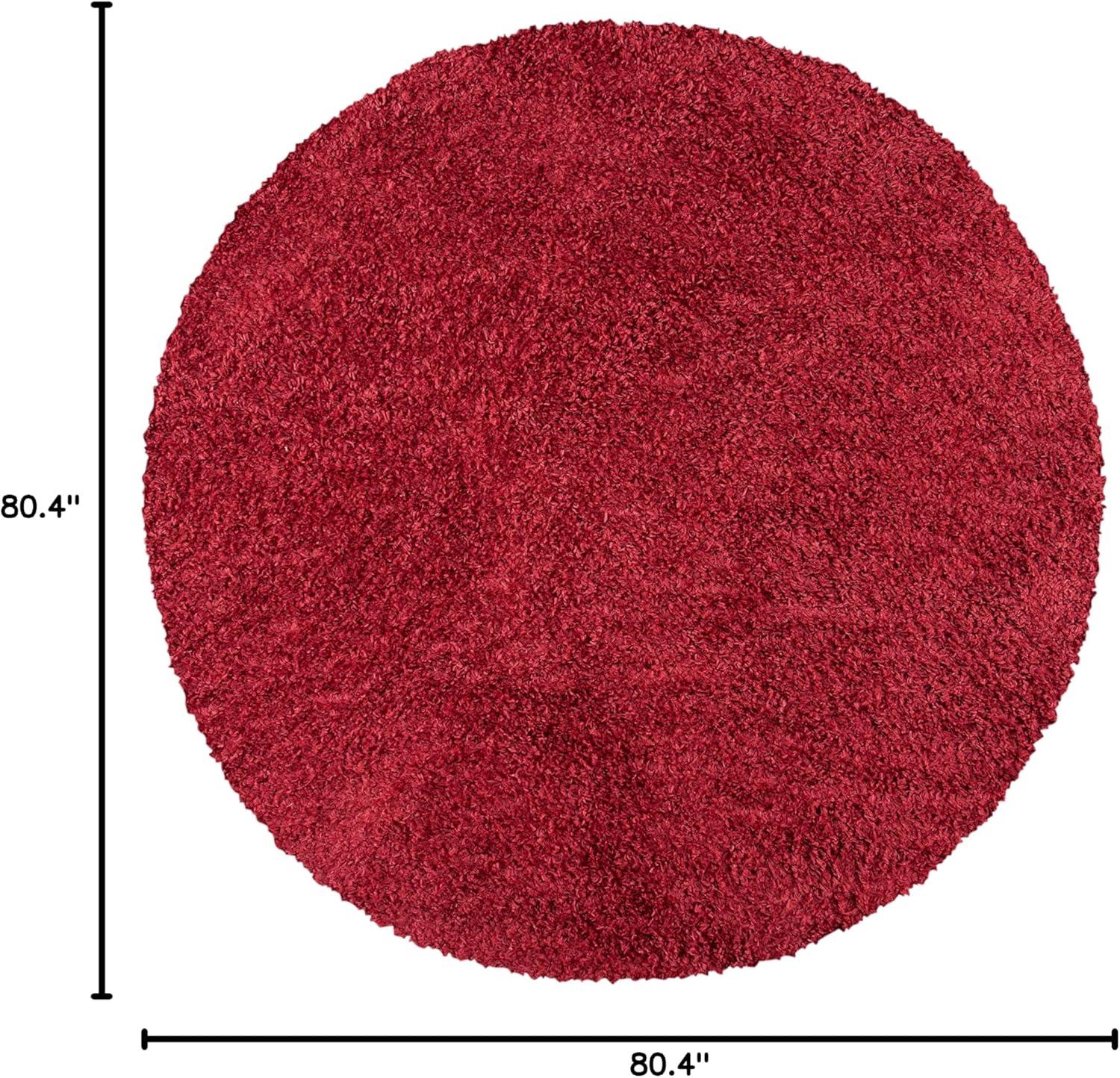 image:imageSAFAVIEH Area Rug 8x10 August Shag Collection Large Beige Solid Pattern NonShedding amp Easy Cleaning Plush Thick Pile Ideal for Living Room Bedroom Dining Space AUG200DRed