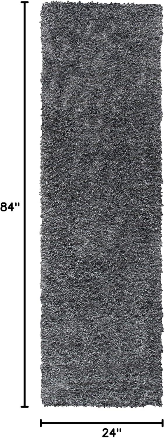 image:imageSAFAVIEH Area Rug 8x10 August Shag Collection Large Beige Solid Pattern NonShedding amp Easy Cleaning Plush Thick Pile Ideal for Living Room Bedroom Dining Space AUG200DCharcoal