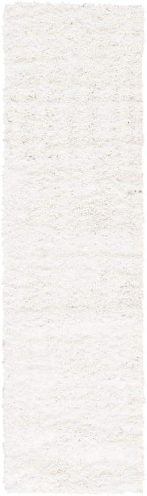 image:imageSAFAVIEH Area Rug 8x10 August Shag Collection Large Beige Solid Pattern NonShedding amp Easy Cleaning Plush Thick Pile Ideal for Living Room Bedroom Dining Space AUG200DWhite