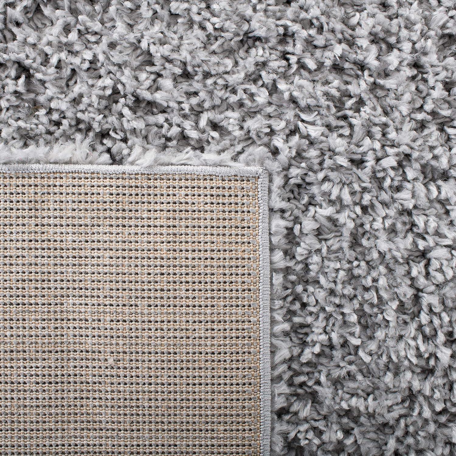 image:imageSAFAVIEH Area Rug 8x10 August Shag Collection Large Beige Solid Pattern NonShedding amp Easy Cleaning Plush Thick Pile Ideal for Living Room Bedroom Dining Space AUG200DSilver