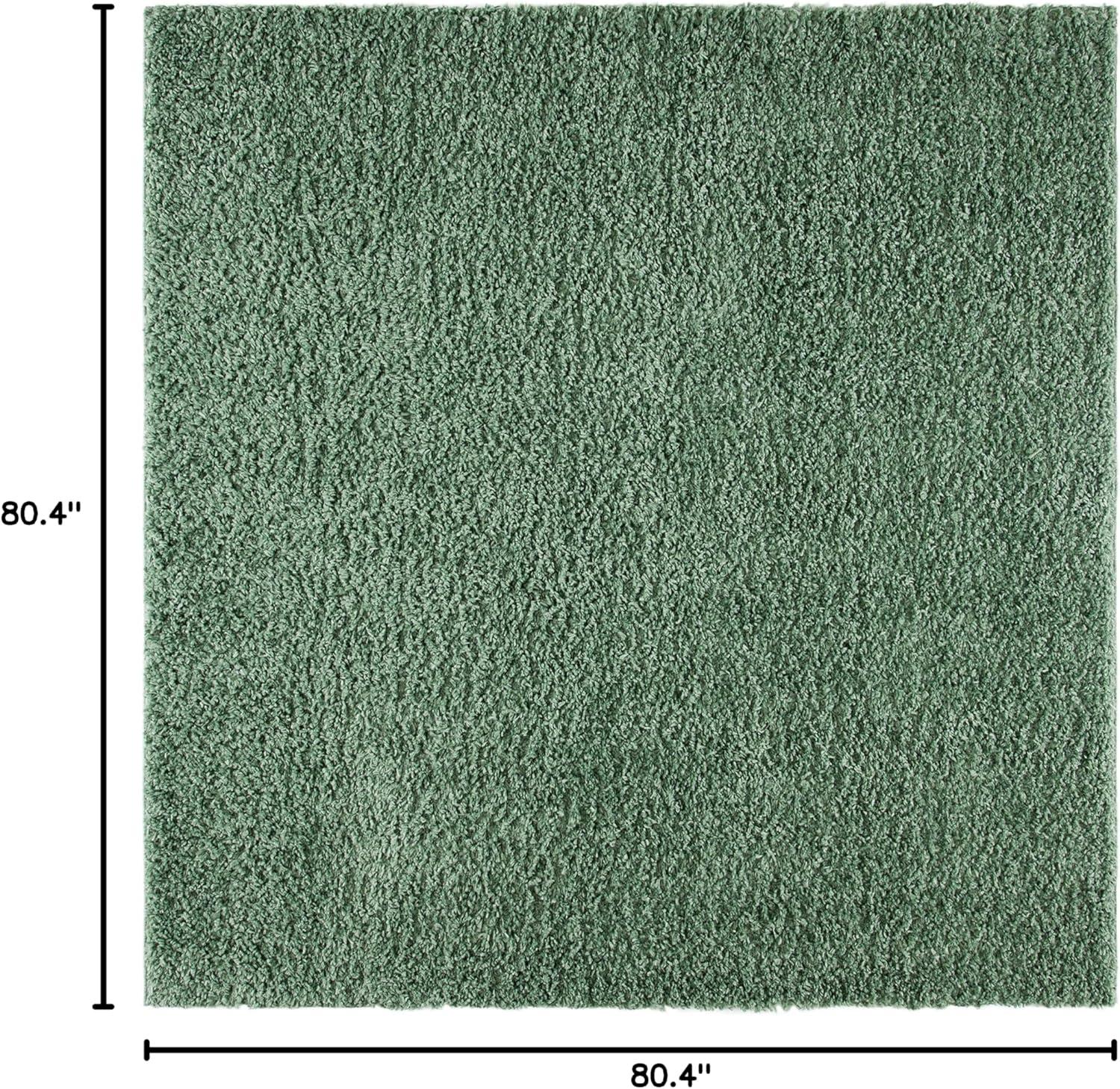 image:imageSAFAVIEH Area Rug 8x10 August Shag Collection Large Beige Solid Pattern NonShedding amp Easy Cleaning Plush Thick Pile Ideal for Living Room Bedroom Dining Space AUG200DGreen