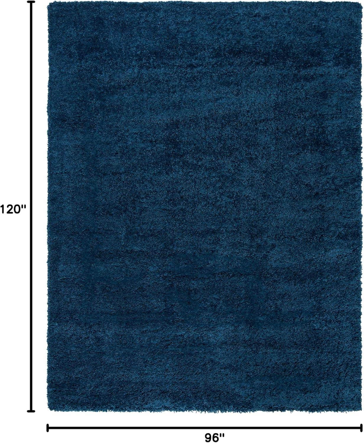 image:imageSAFAVIEH Area Rug 8x10 Fontana Shag Collection Large Grey Solid Pattern NonShedding amp Easy Cleaning Ultra Plush Thick Pile Ideal for Living Room Bedroom Dining Space FNT800FBlue