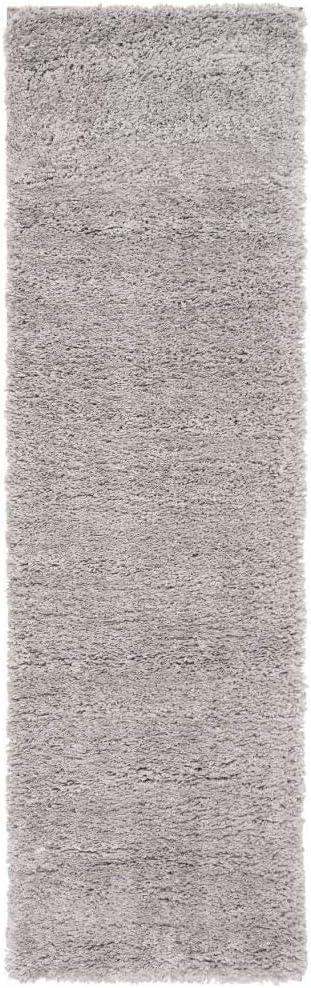image:imageSAFAVIEH Area Rug 8x10 Fontana Shag Collection Large Grey Solid Pattern NonShedding amp Easy Cleaning Ultra Plush Thick Pile Ideal for Living Room Bedroom Dining Space FNT800FGrey