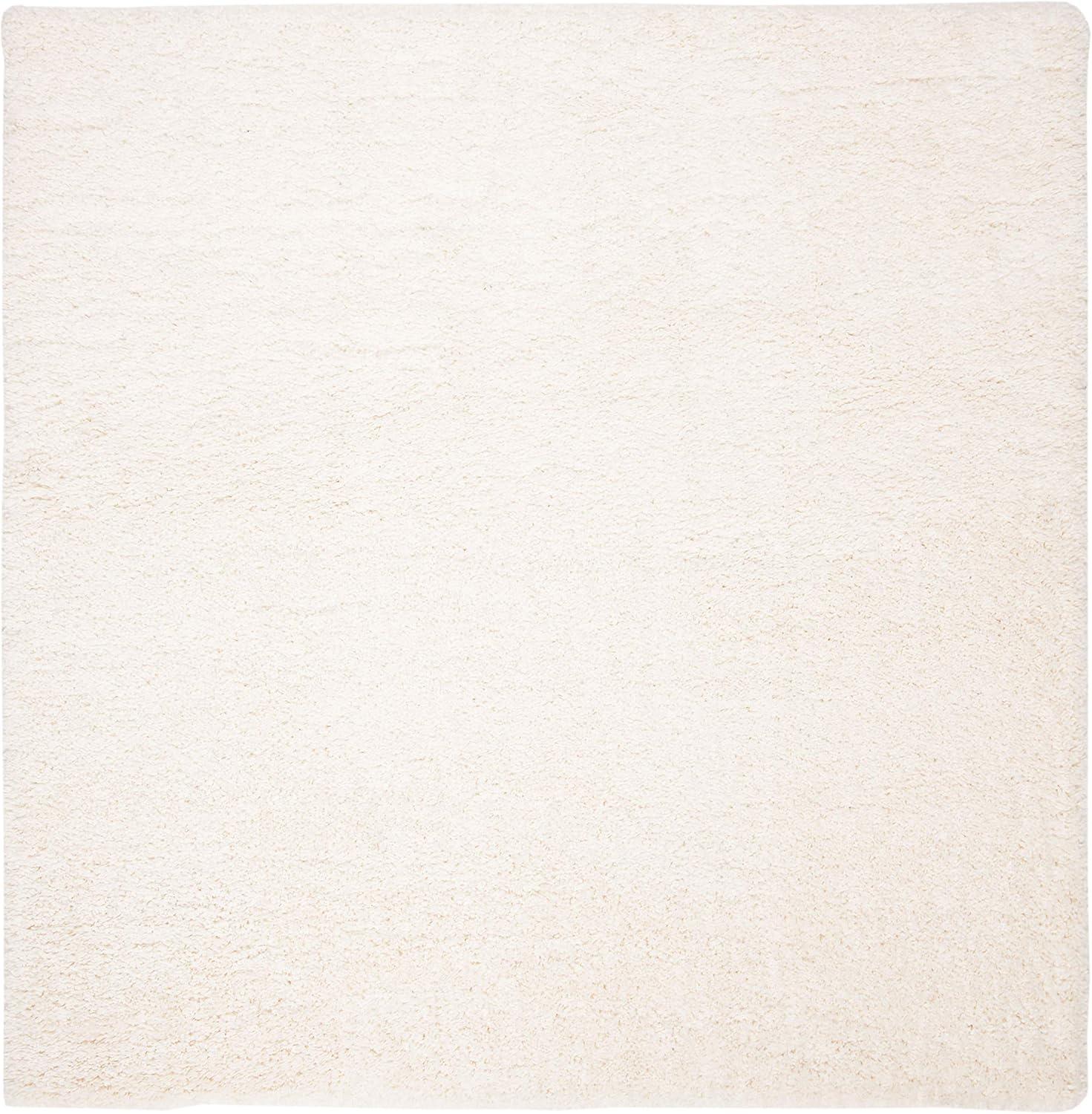 image:imageSAFAVIEH Area Rug 8x10 Fontana Shag Collection Large Grey Solid Pattern NonShedding amp Easy Cleaning Ultra Plush Thick Pile Ideal for Living Room Bedroom Dining Space FNT800FIvory