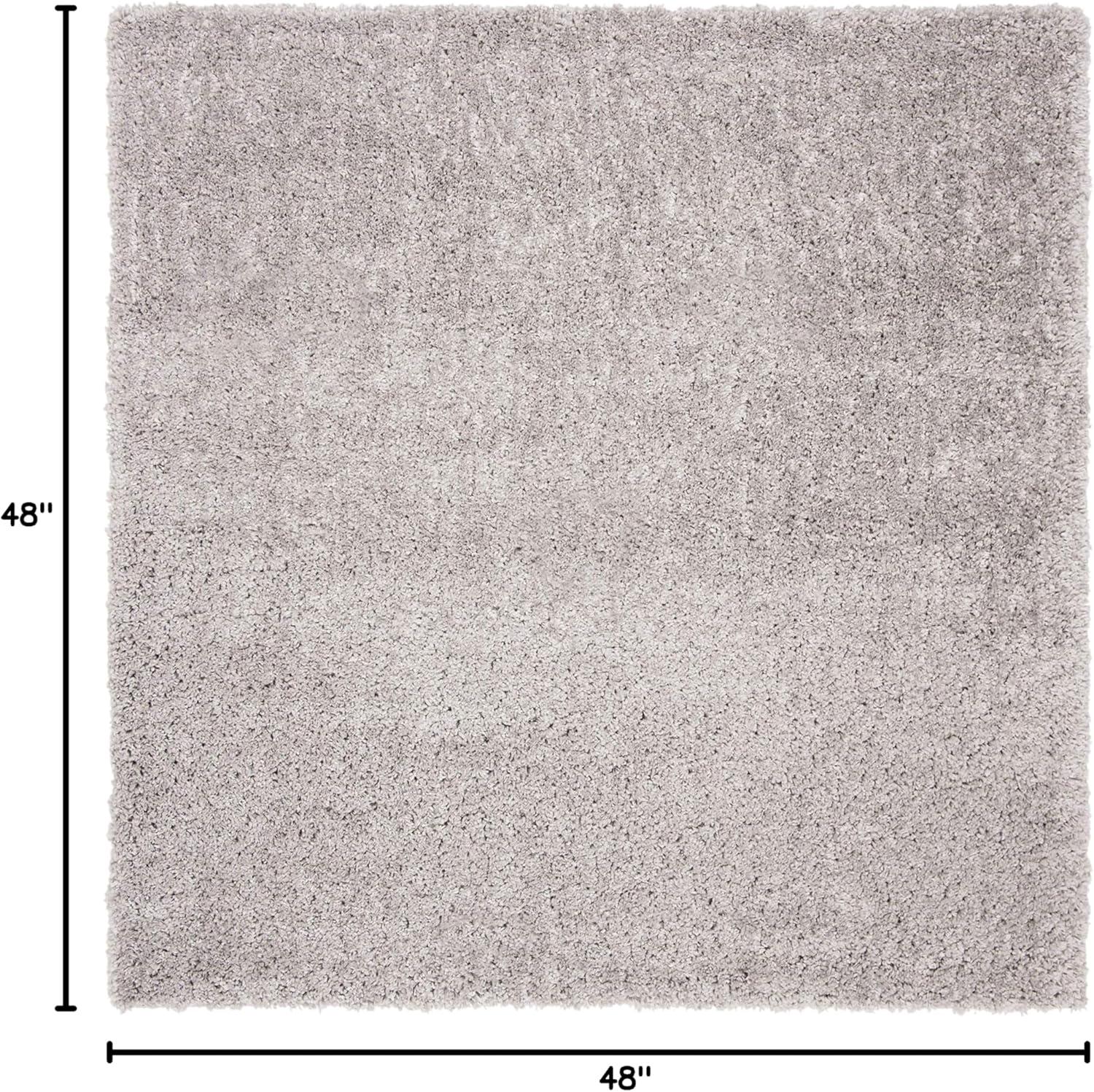 image:imageSAFAVIEH Area Rug 8x10 Fontana Shag Collection Large Grey Solid Pattern NonShedding amp Easy Cleaning Ultra Plush Thick Pile Ideal for Living Room Bedroom Dining Space FNT800FGrey