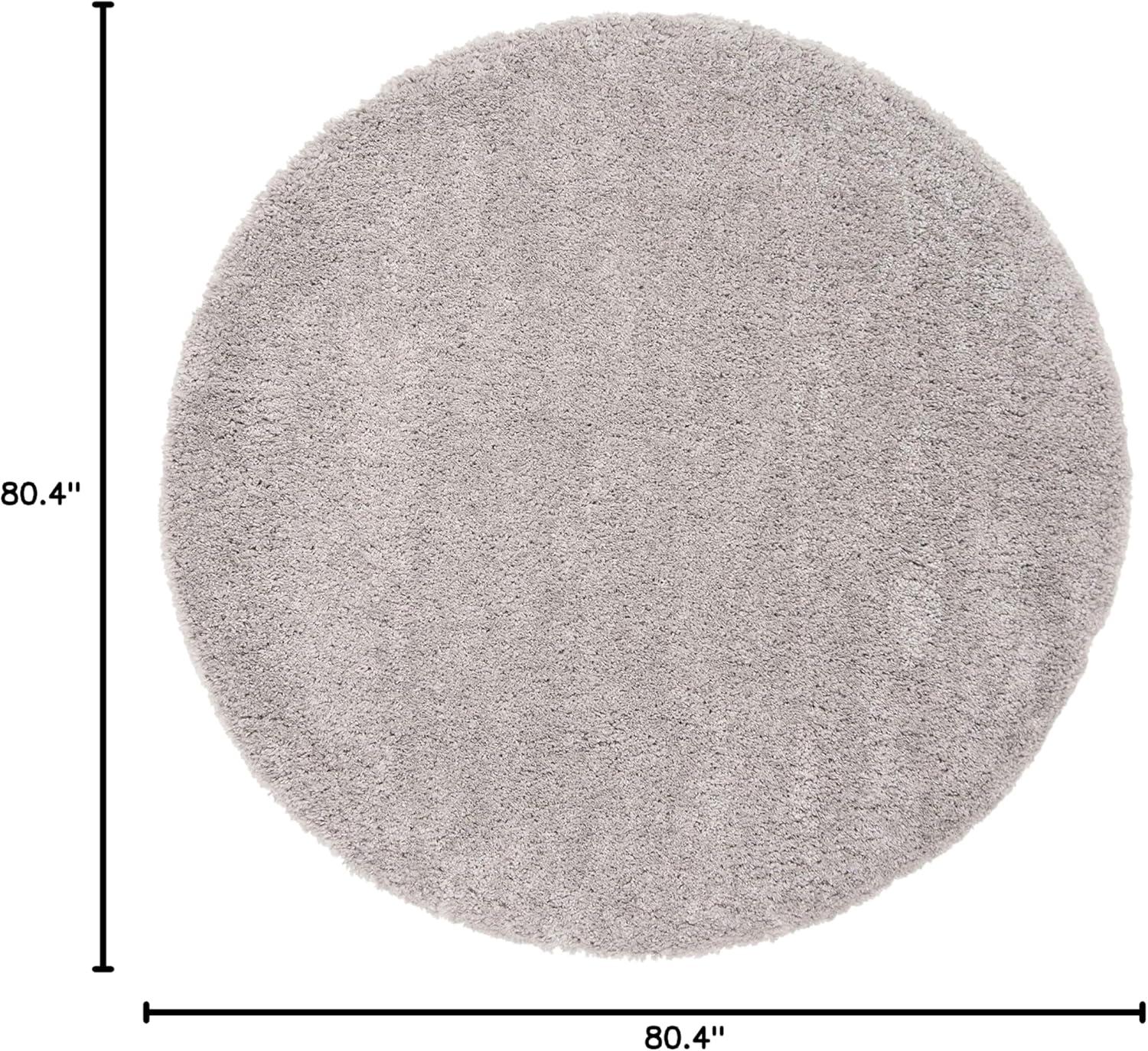 image:imageSAFAVIEH Area Rug 8x10 Fontana Shag Collection Large Grey Solid Pattern NonShedding amp Easy Cleaning Ultra Plush Thick Pile Ideal for Living Room Bedroom Dining Space FNT800FGrey