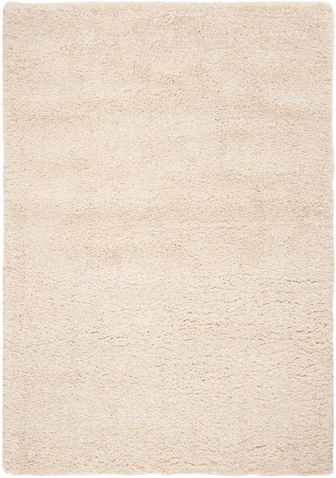 image:imageSAFAVIEH Area Rug 8x10 Fontana Shag Collection Large Grey Solid Pattern NonShedding amp Easy Cleaning Ultra Plush Thick Pile Ideal for Living Room Bedroom Dining Space FNT800FCreme