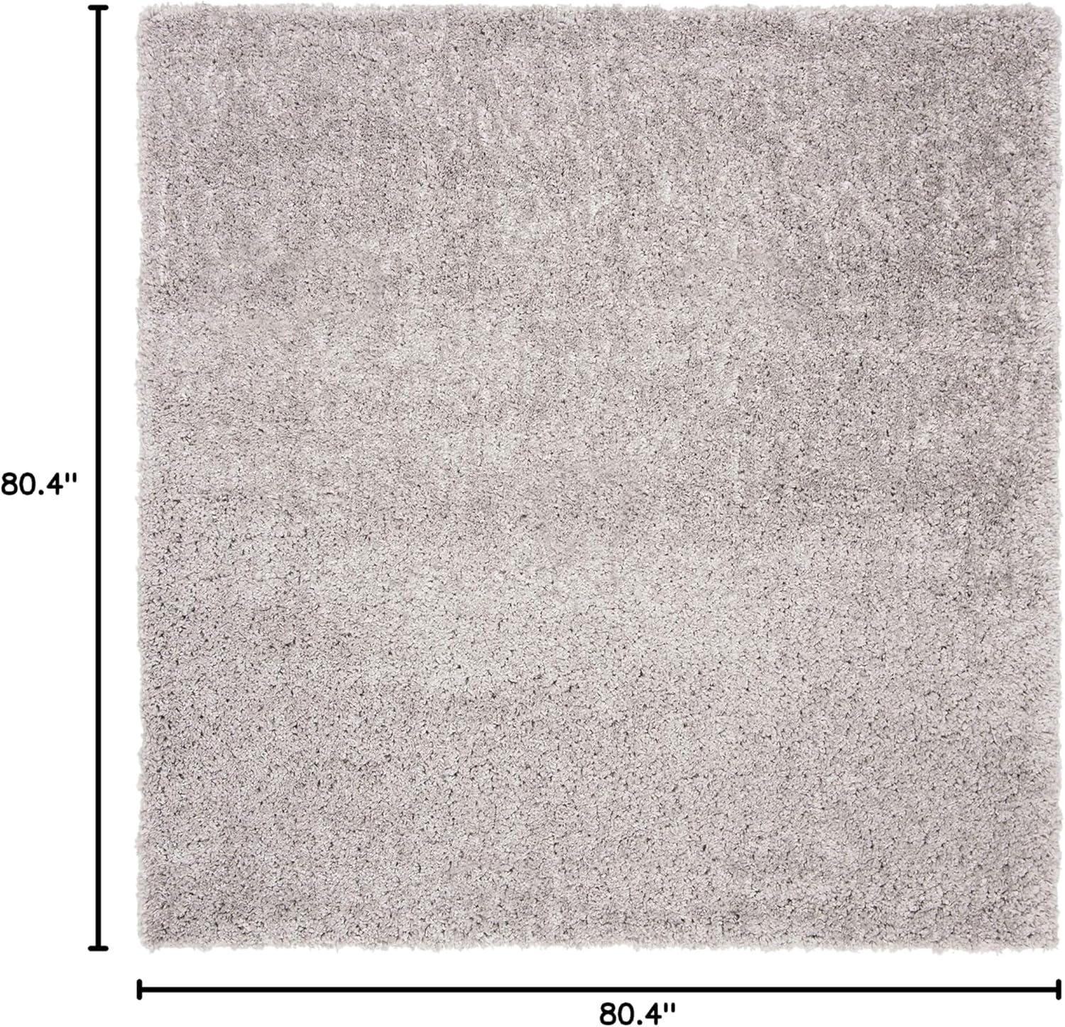 image:imageSAFAVIEH Area Rug 8x10 Fontana Shag Collection Large Grey Solid Pattern NonShedding amp Easy Cleaning Ultra Plush Thick Pile Ideal for Living Room Bedroom Dining Space FNT800FGrey