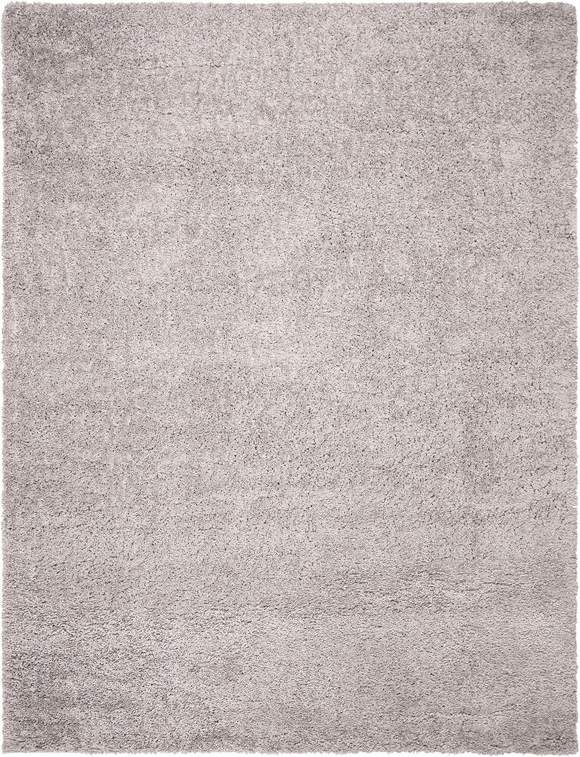 image:imageSAFAVIEH Area Rug 8x10 Fontana Shag Collection Large Grey Solid Pattern NonShedding amp Easy Cleaning Ultra Plush Thick Pile Ideal for Living Room Bedroom Dining Space FNT800FGrey