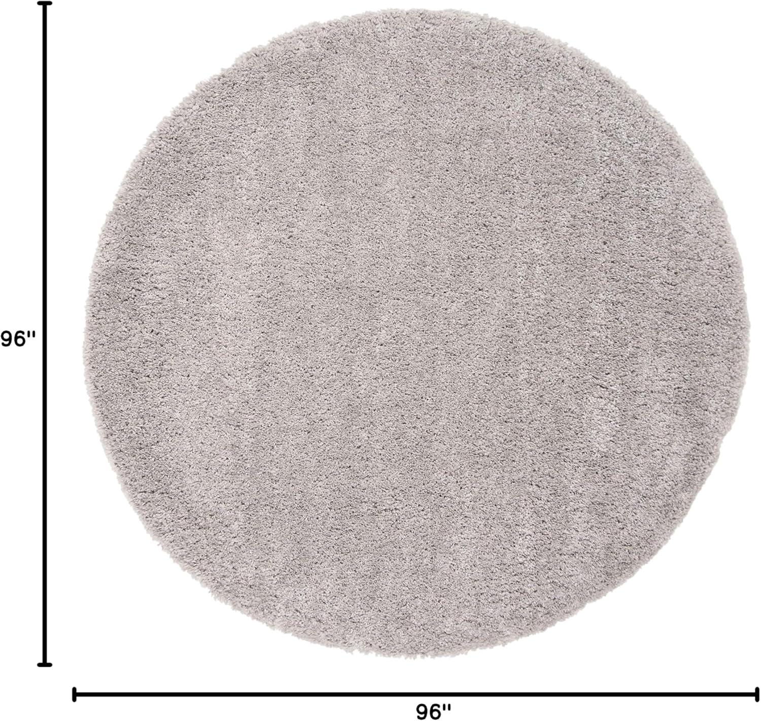 image:imageSAFAVIEH Area Rug 8x10 Fontana Shag Collection Large Grey Solid Pattern NonShedding amp Easy Cleaning Ultra Plush Thick Pile Ideal for Living Room Bedroom Dining Space FNT800FGrey