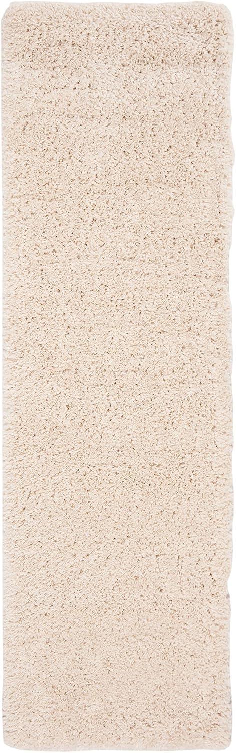 image:imageSAFAVIEH Area Rug 8x10 Fontana Shag Collection Large Grey Solid Pattern NonShedding amp Easy Cleaning Ultra Plush Thick Pile Ideal for Living Room Bedroom Dining Space FNT800FCreme