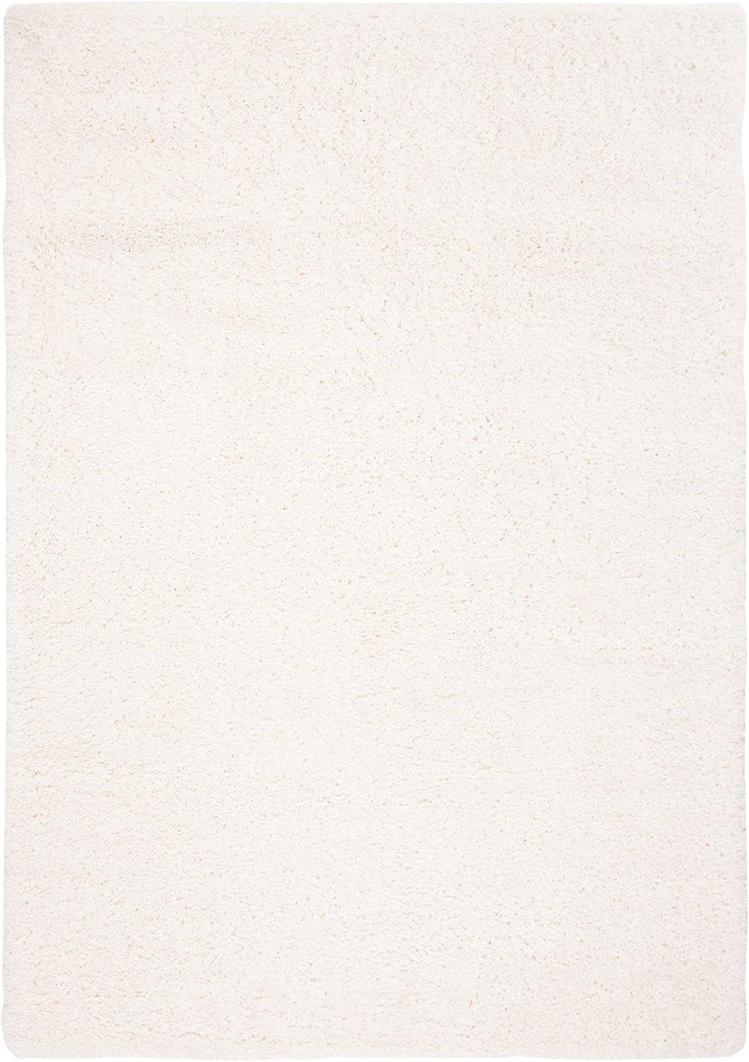 image:imageSAFAVIEH Area Rug 8x10 Fontana Shag Collection Large Grey Solid Pattern NonShedding amp Easy Cleaning Ultra Plush Thick Pile Ideal for Living Room Bedroom Dining Space FNT800FIvory