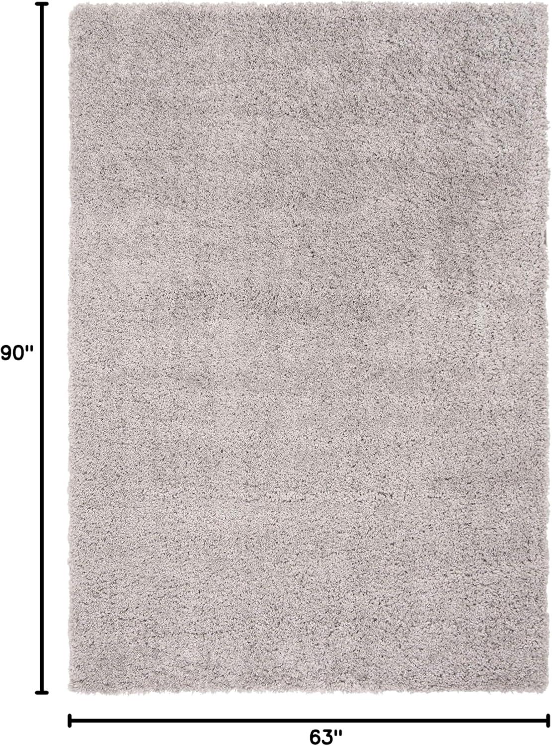 image:imageSAFAVIEH Area Rug 8x10 Fontana Shag Collection Large Grey Solid Pattern NonShedding amp Easy Cleaning Ultra Plush Thick Pile Ideal for Living Room Bedroom Dining Space FNT800FGrey