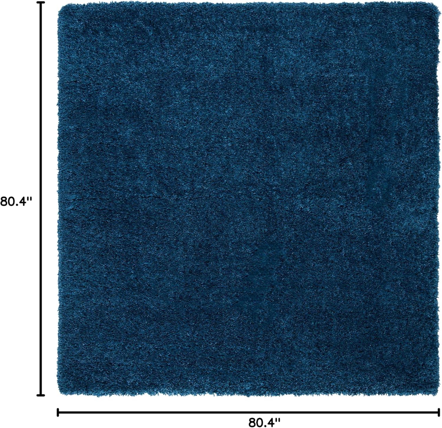 image:imageSAFAVIEH Area Rug 8x10 Fontana Shag Collection Large Grey Solid Pattern NonShedding amp Easy Cleaning Ultra Plush Thick Pile Ideal for Living Room Bedroom Dining Space FNT800FBlue
