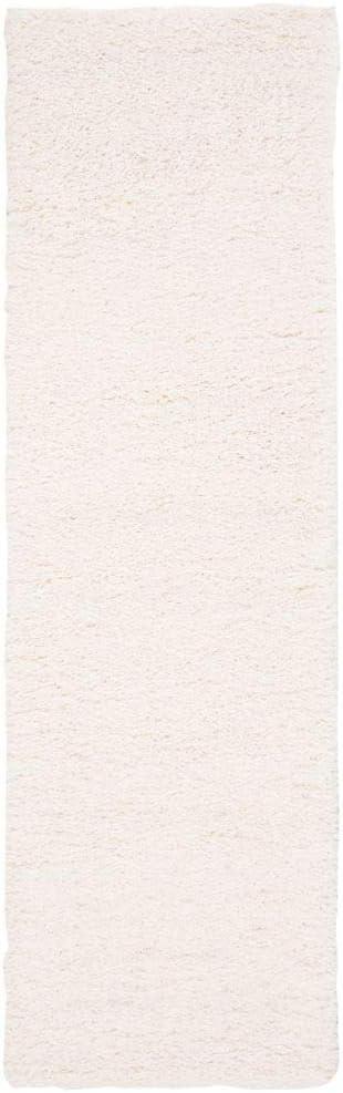 image:imageSAFAVIEH Area Rug 8x10 Fontana Shag Collection Large Grey Solid Pattern NonShedding amp Easy Cleaning Ultra Plush Thick Pile Ideal for Living Room Bedroom Dining Space FNT800FIvory