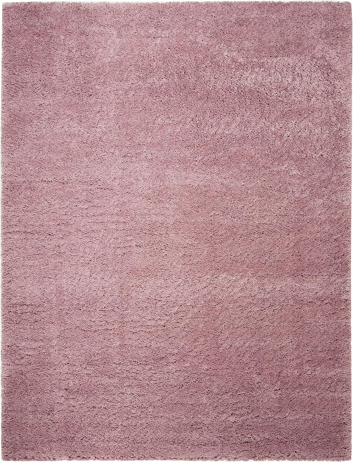 image:imageSAFAVIEH Area Rug 8x10 Fontana Shag Collection Large Grey Solid Pattern NonShedding amp Easy Cleaning Ultra Plush Thick Pile Ideal for Living Room Bedroom Dining Space FNT800FPink