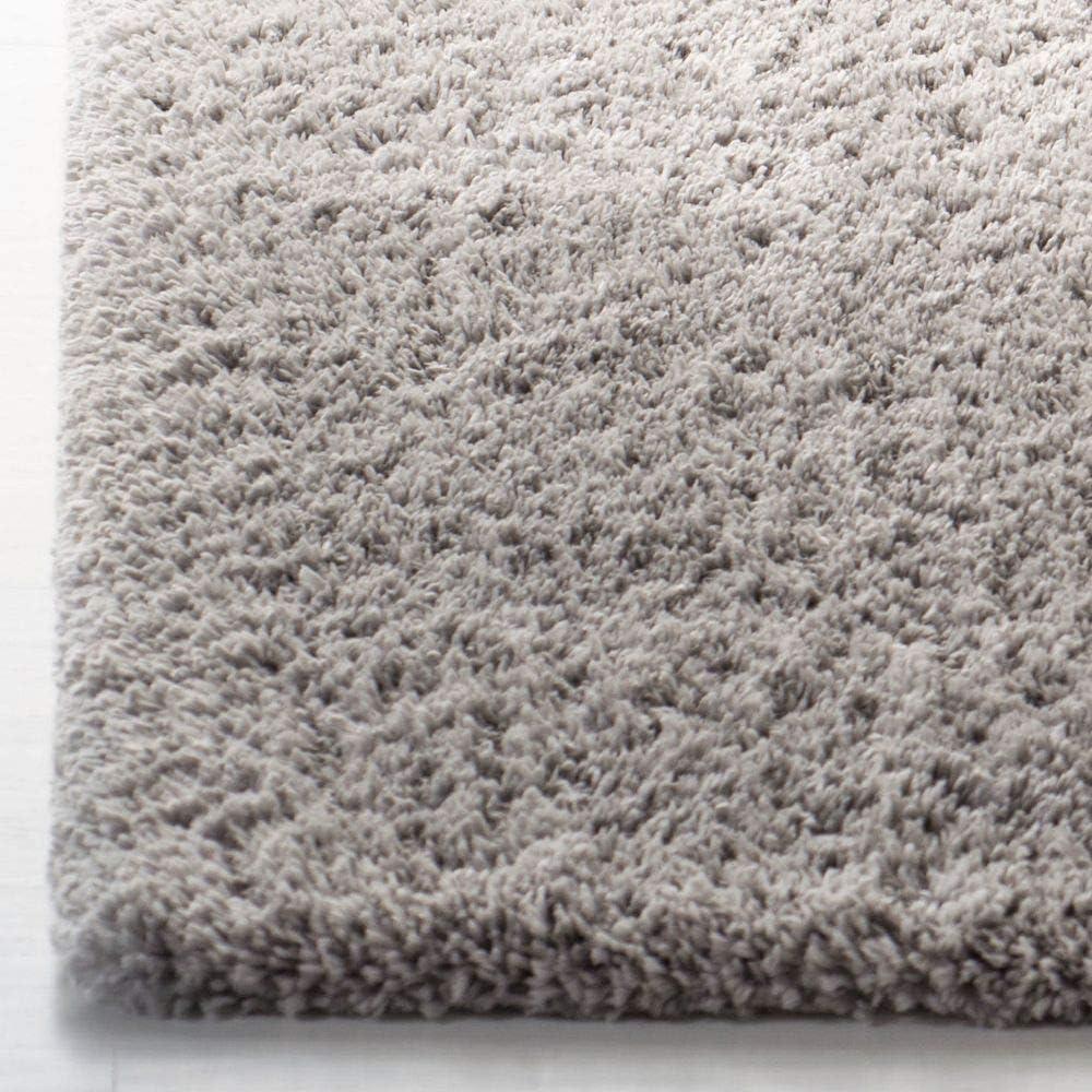 image:imageSAFAVIEH Area Rug 8x10 Fontana Shag Collection Large Grey Solid Pattern NonShedding amp Easy Cleaning Ultra Plush Thick Pile Ideal for Living Room Bedroom Dining Space FNT800FGrey