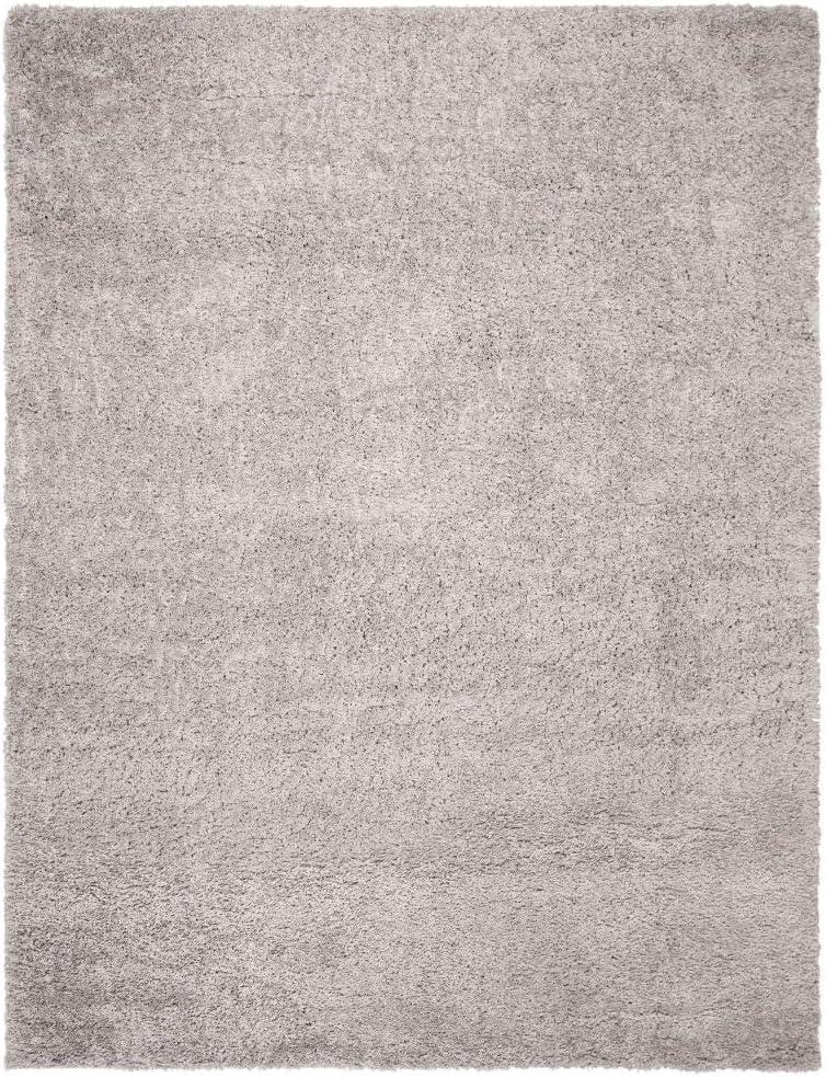 image:imageSAFAVIEH Area Rug 8x10 Fontana Shag Collection Large Grey Solid Pattern NonShedding amp Easy Cleaning Ultra Plush Thick Pile Ideal for Living Room Bedroom Dining Space FNT800FGrey