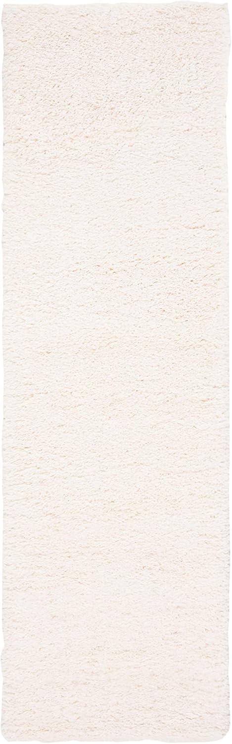 image:imageSAFAVIEH Area Rug 8x10 Fontana Shag Collection Large Grey Solid Pattern NonShedding amp Easy Cleaning Ultra Plush Thick Pile Ideal for Living Room Bedroom Dining Space FNT800FIvory