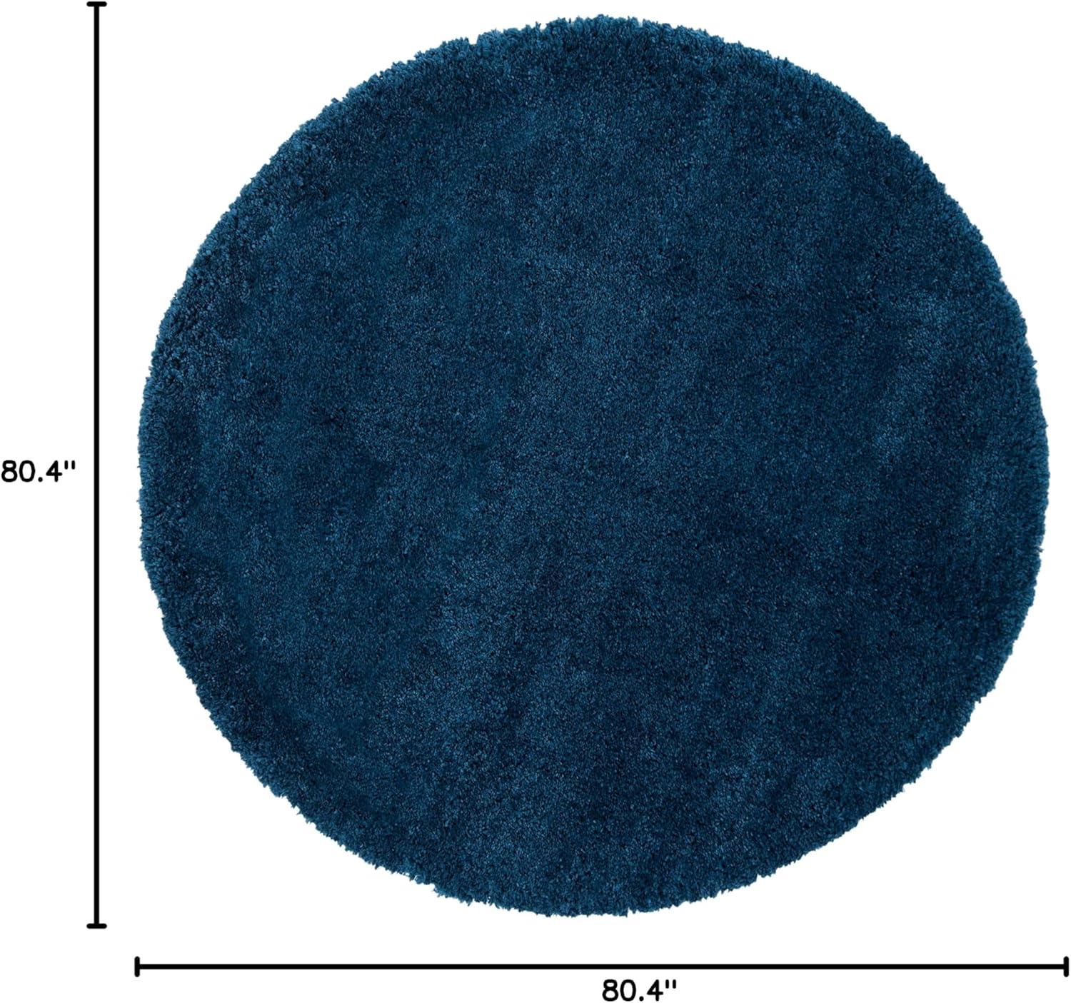 image:imageSAFAVIEH Area Rug 8x10 Fontana Shag Collection Large Grey Solid Pattern NonShedding amp Easy Cleaning Ultra Plush Thick Pile Ideal for Living Room Bedroom Dining Space FNT800FBlue