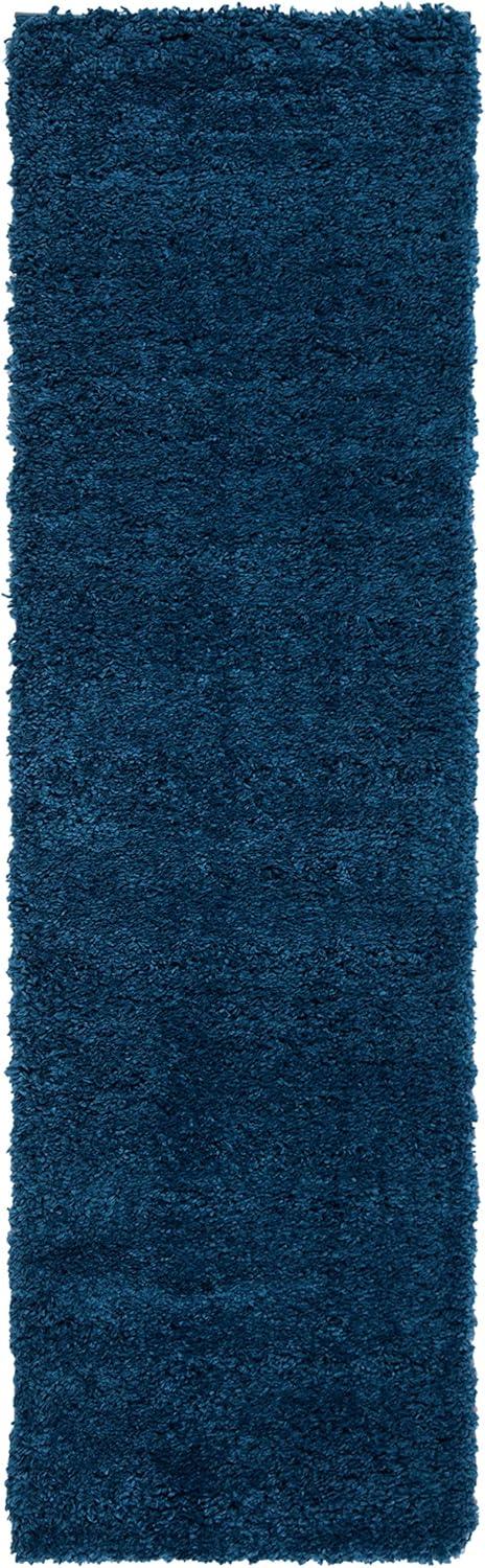 image:imageSAFAVIEH Area Rug 8x10 Fontana Shag Collection Large Grey Solid Pattern NonShedding amp Easy Cleaning Ultra Plush Thick Pile Ideal for Living Room Bedroom Dining Space FNT800FBlue