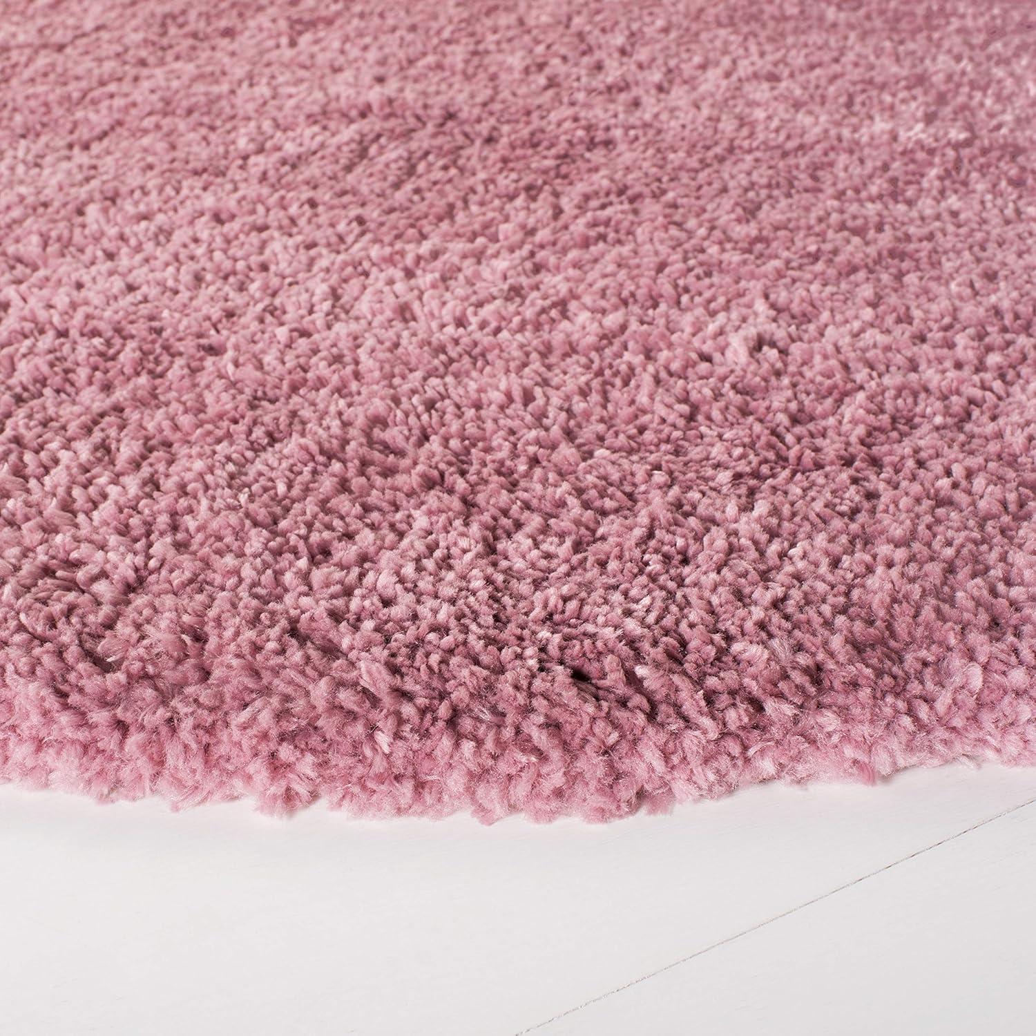 image:imageSAFAVIEH Area Rug 8x10 Fontana Shag Collection Large Grey Solid Pattern NonShedding amp Easy Cleaning Ultra Plush Thick Pile Ideal for Living Room Bedroom Dining Space FNT800FPink