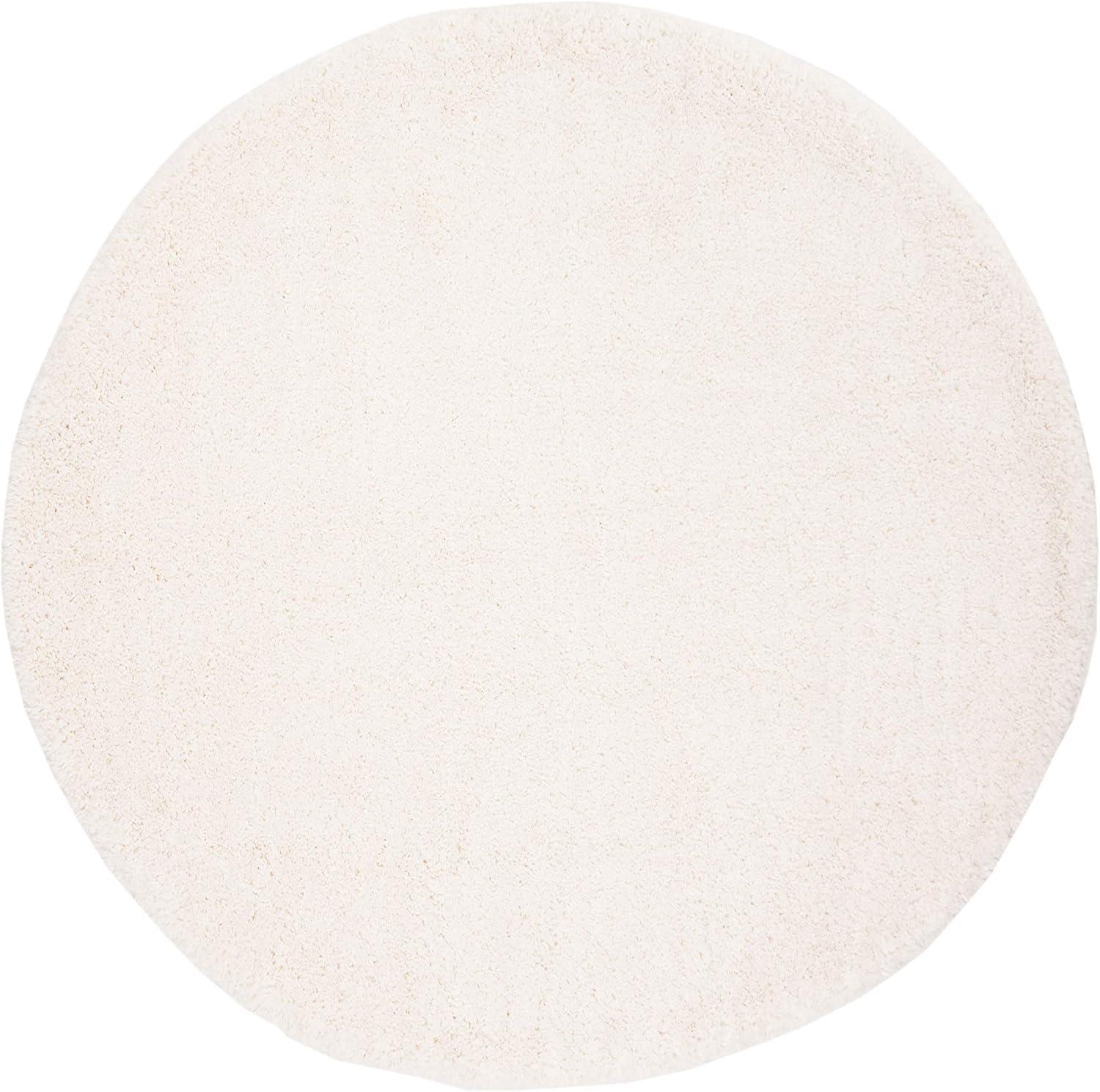 image:imageSAFAVIEH Area Rug 8x10 Fontana Shag Collection Large Grey Solid Pattern NonShedding amp Easy Cleaning Ultra Plush Thick Pile Ideal for Living Room Bedroom Dining Space FNT800FIvory