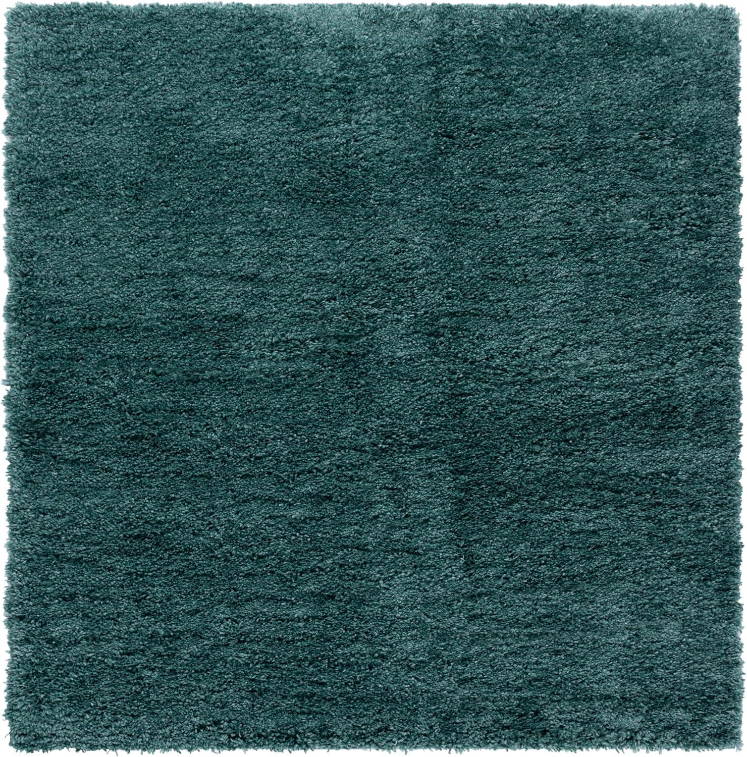 image:imageSAFAVIEH Area Rug 8x10 Fontana Shag Collection Large Grey Solid Pattern NonShedding amp Easy Cleaning Ultra Plush Thick Pile Ideal for Living Room Bedroom Dining Space FNT800FDark Green