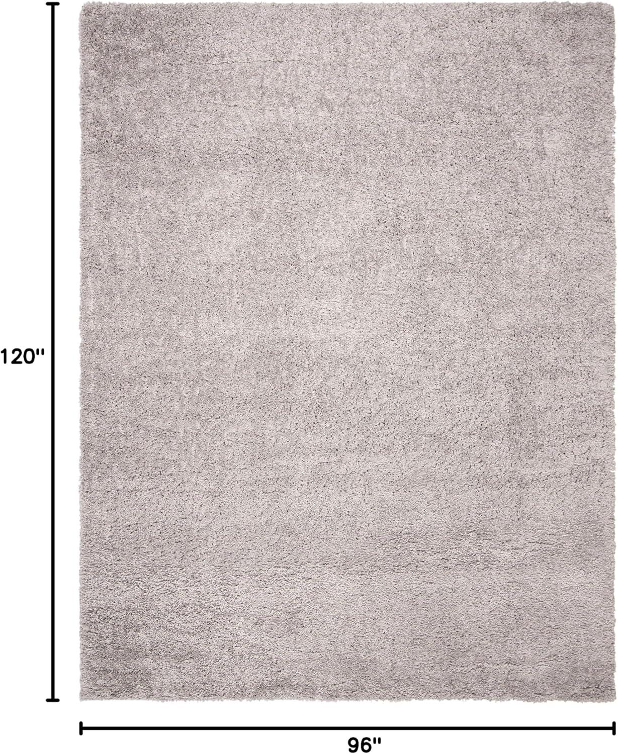 image:imageSAFAVIEH Area Rug 8x10 Fontana Shag Collection Large Grey Solid Pattern NonShedding amp Easy Cleaning Ultra Plush Thick Pile Ideal for Living Room Bedroom Dining Space FNT800FGrey