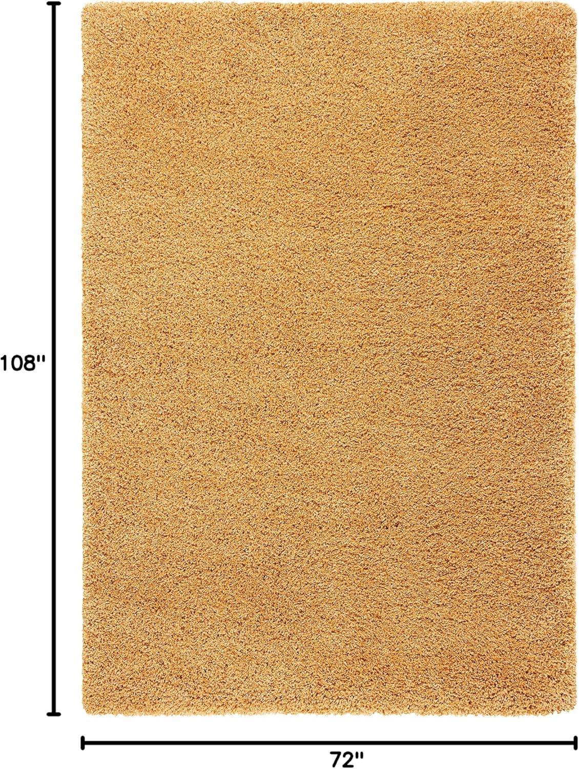 image:imageSAFAVIEH Area Rug 8x10 Hudson Shag Collection Large Green NonShedding amp Easy Cleaning Ultra Plush Thick Pile Ideal for Living Room Bedroom Dining Space SGH220YGold