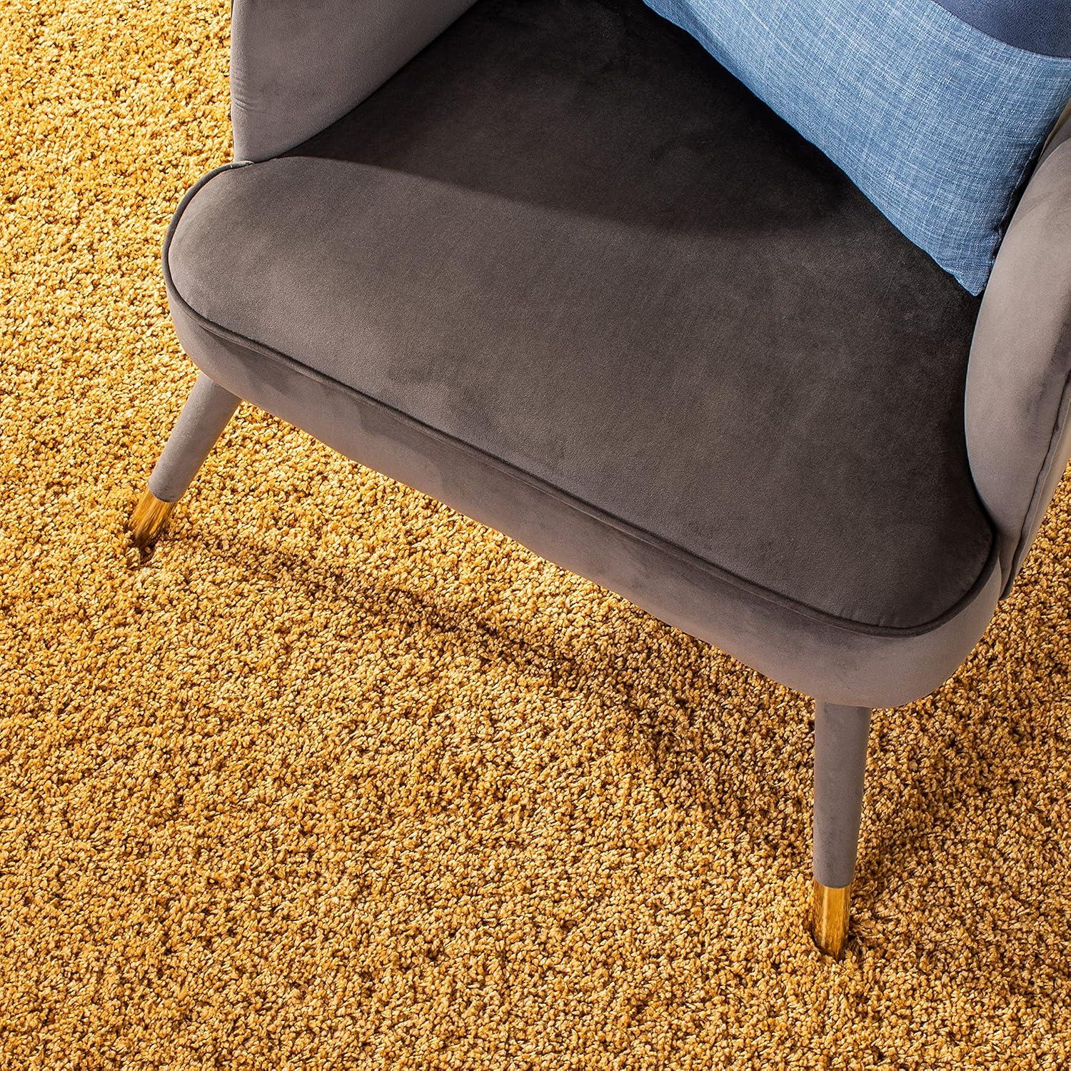 image:imageSAFAVIEH Area Rug 8x10 Hudson Shag Collection Large Green NonShedding amp Easy Cleaning Ultra Plush Thick Pile Ideal for Living Room Bedroom Dining Space SGH220YGold