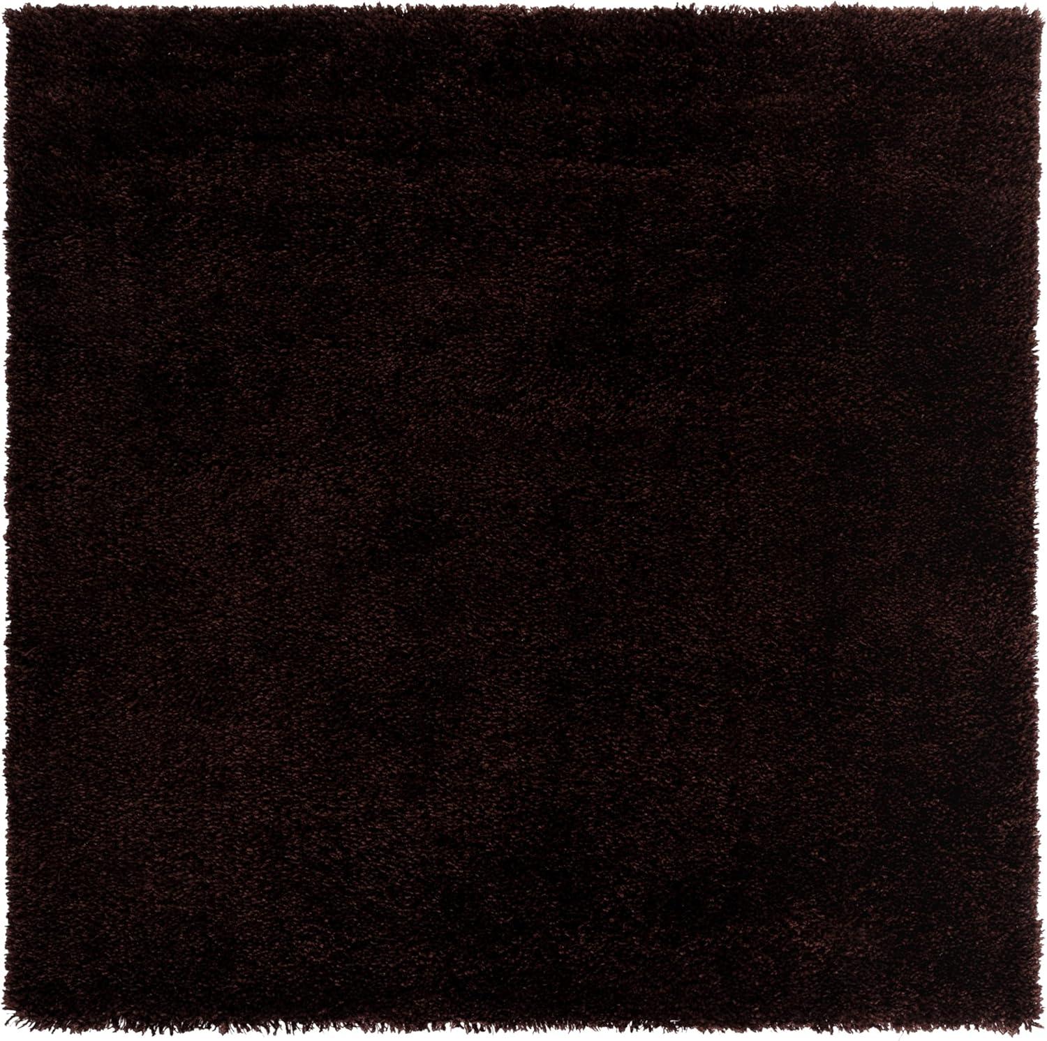 image:imageSAFAVIEH Classic Shag Collection Area Rug 5 x 8 Lime Handmade 175inch Thick Ideal for High Traffic Areas in Living Room Bedroom SG240BChocolate