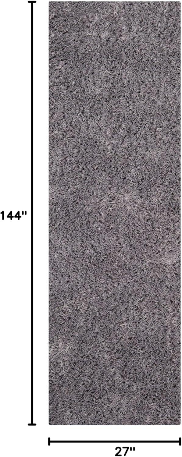 image:imageSAFAVIEH Classic Shag Collection Area Rug 5 x 8 Lime Handmade 175inch Thick Ideal for High Traffic Areas in Living Room Bedroom SG240BGrey
