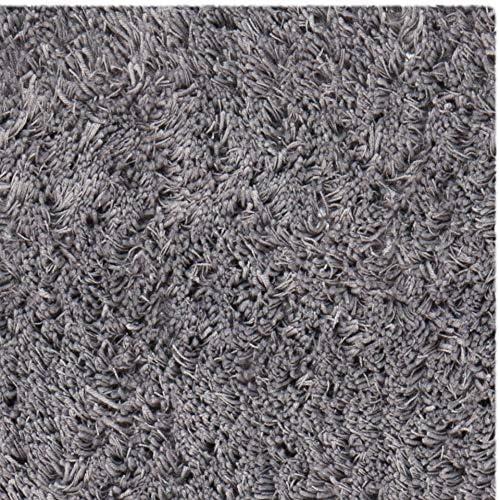 image:imageSAFAVIEH Classic Shag Collection Area Rug 5 x 8 Lime Handmade 175inch Thick Ideal for High Traffic Areas in Living Room Bedroom SG240BGrey