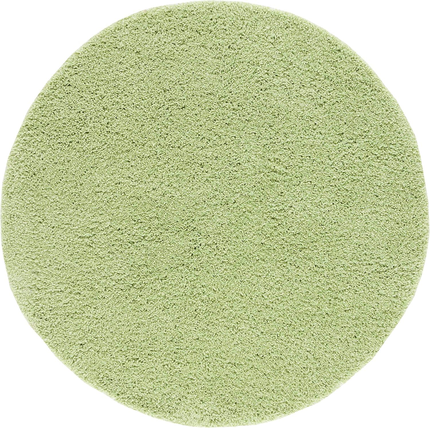 image:imageSAFAVIEH Classic Shag Collection Area Rug 5 x 8 Lime Handmade 175inch Thick Ideal for High Traffic Areas in Living Room Bedroom SG240BLimeGreen