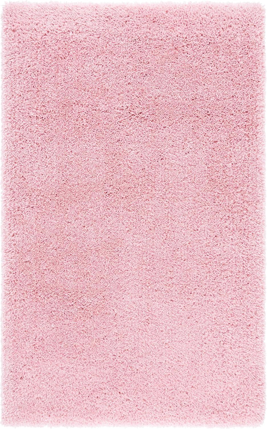 image:imageSAFAVIEH Classic Shag Collection Area Rug 5 x 8 Lime Handmade 175inch Thick Ideal for High Traffic Areas in Living Room Bedroom SG240BPink