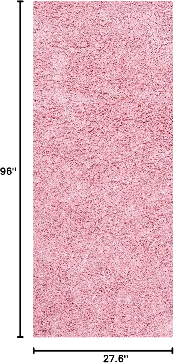 image:imageSAFAVIEH Classic Shag Collection Area Rug 5 x 8 Lime Handmade 175inch Thick Ideal for High Traffic Areas in Living Room Bedroom SG240BPink